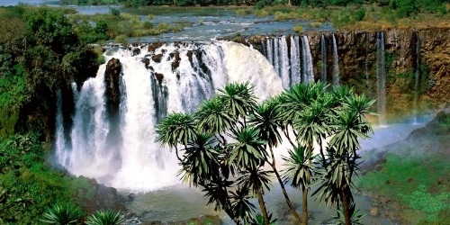 nile waterfall